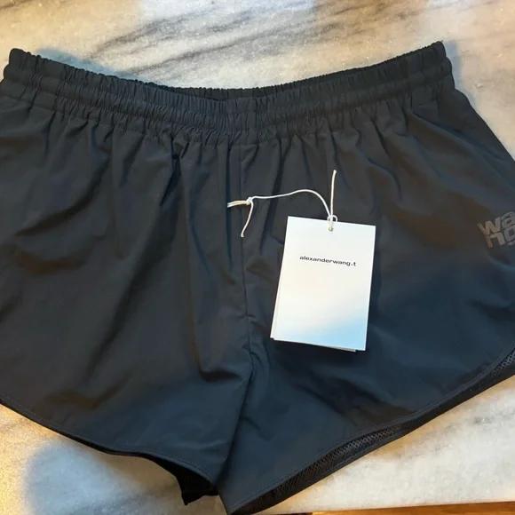 NWT* Alexander Wang Blk marathon shirt in small